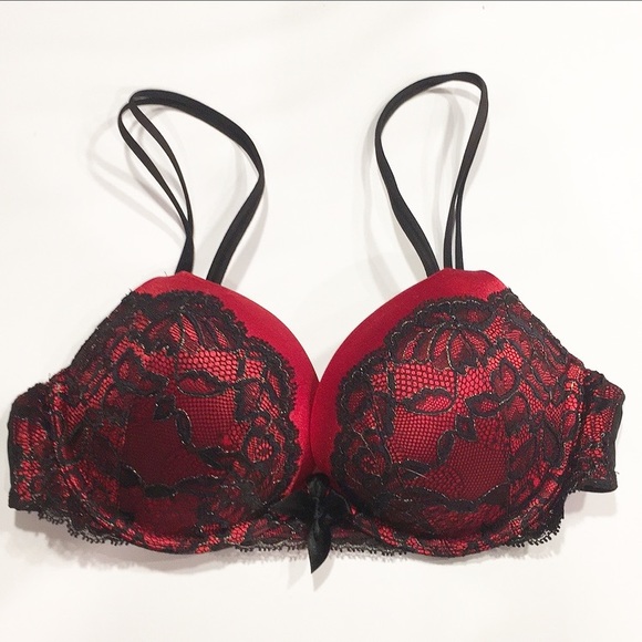 Victoria's Secret Other - 34B VS PLUNGE thick padding very sexy red bra